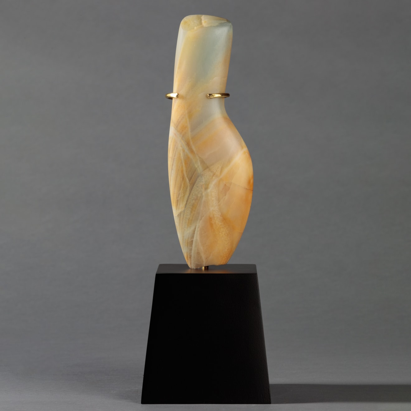 Emily Young, Pale Onyx Torso, 2021