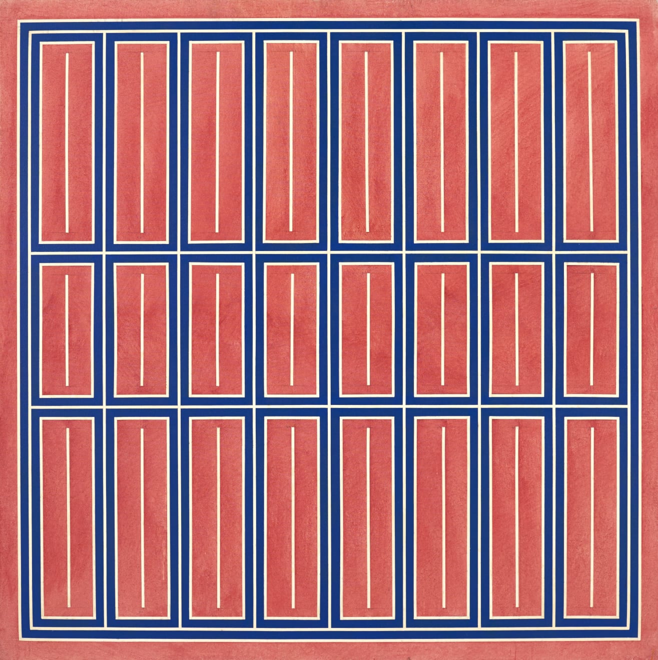 Gordon House, Mitred Matrix (Red), 1968