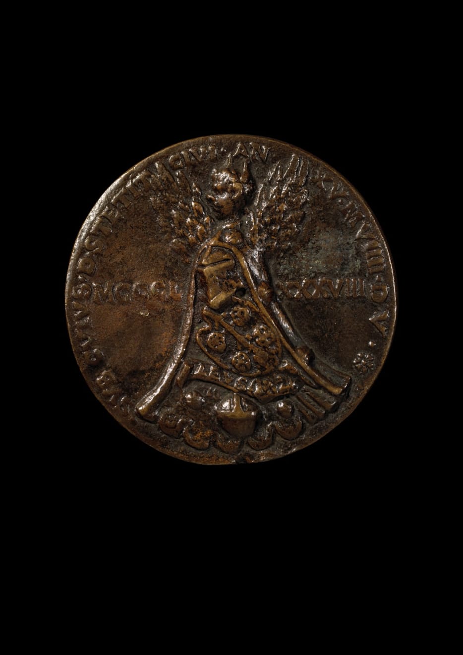 Medal of Francesco II Novello da Carrara, Italian, 16th century