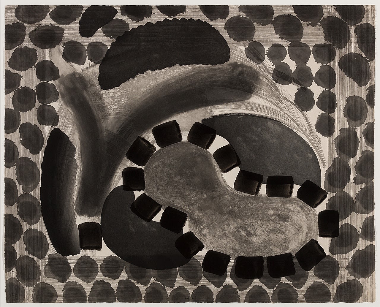 Howard Hodgkin, David's Pool at Night, 1979-1985