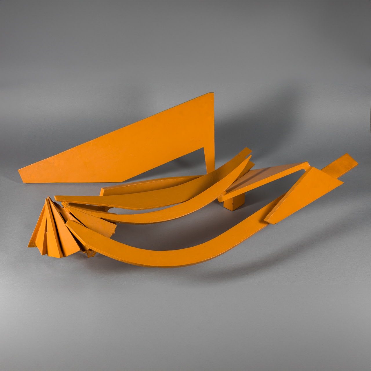 Anthony Caro, Floor Piece Aleph (Flowerhead), 1970