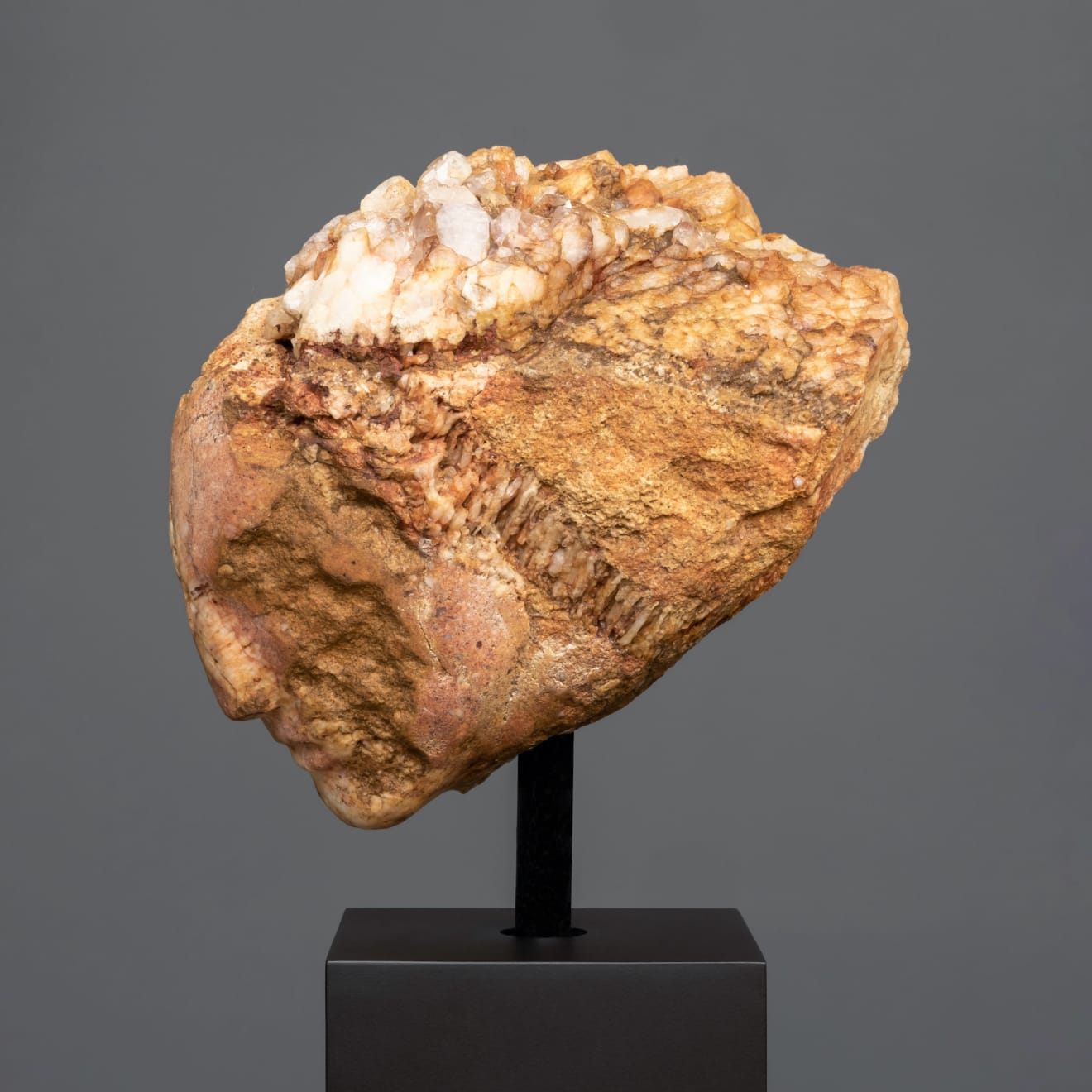 Emily Young, Small Crystal Wind Head, 2023