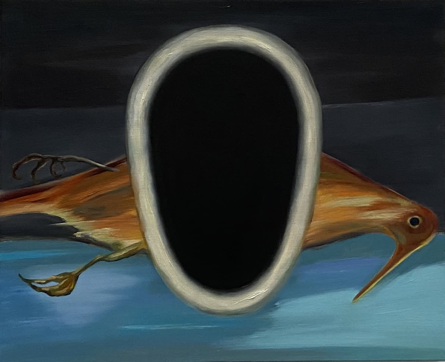 Daebie Kim, Bird with a Hole, 2024