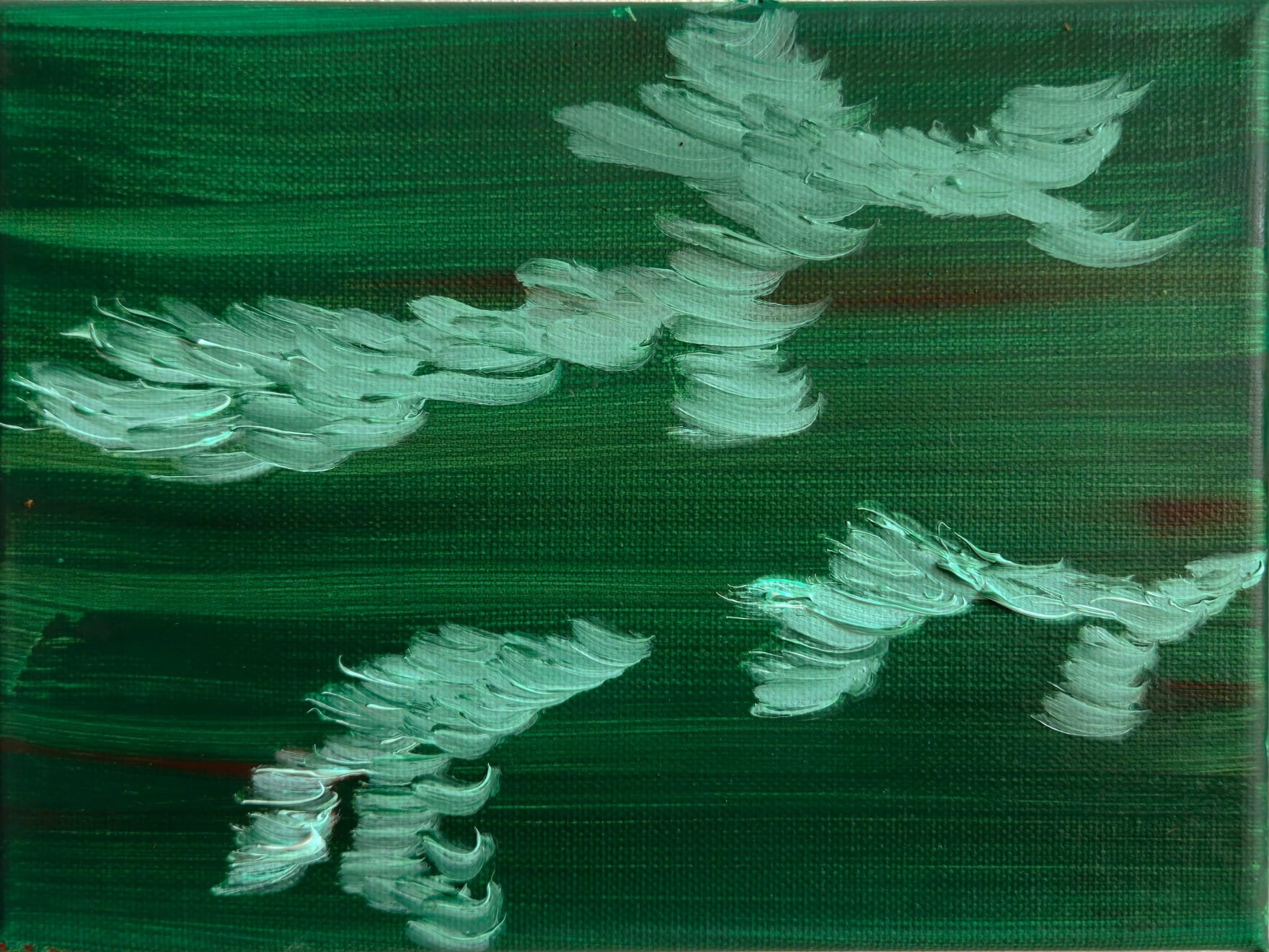 Heryun Kim, Sound of Silence(miniature) No.2, 2025