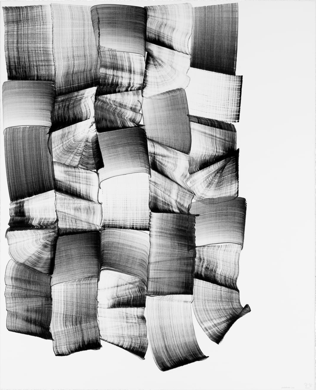 Lee Bae, Brushstroke-J20, 2025