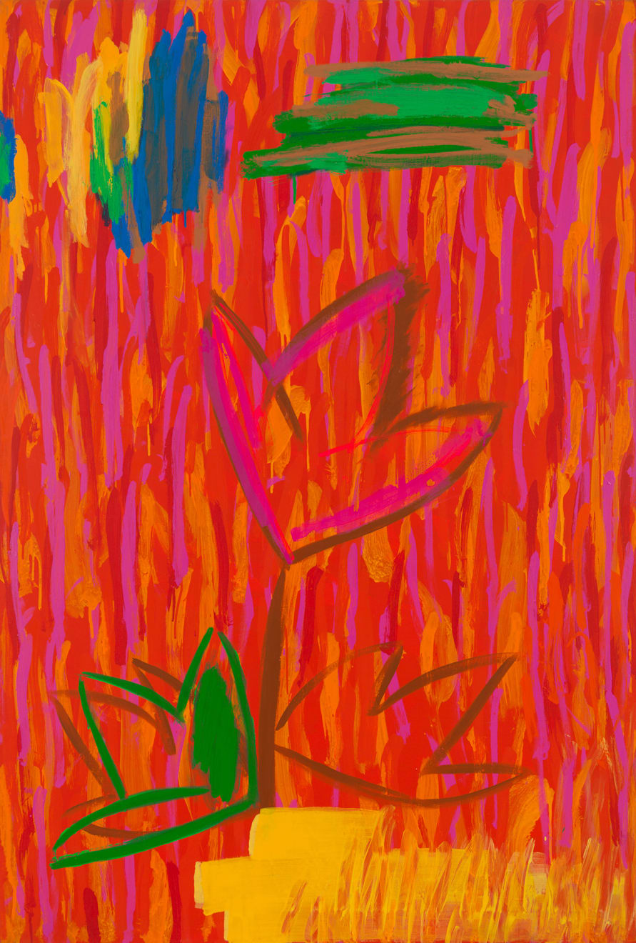 Lee Myung Mi, Drawing a Flowerpot, 1996