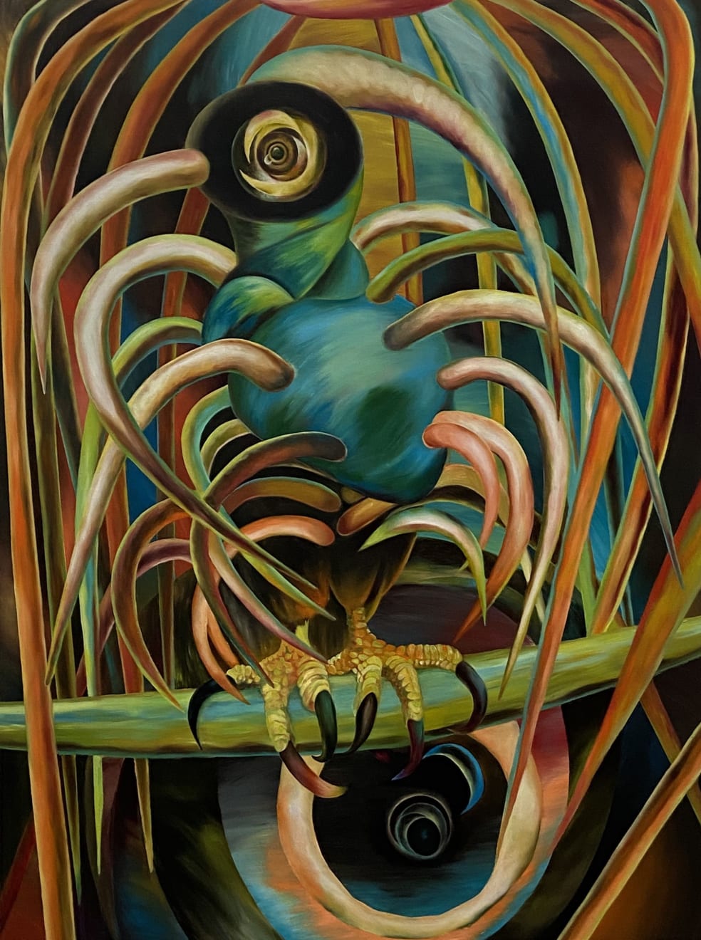 Daebie Kim, Dreaming of Flying Downward, 2023
