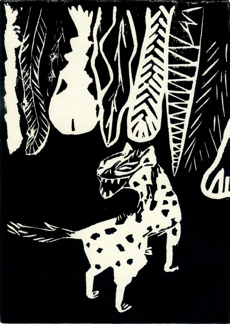 Yi Youjin, Hyäne (black), 2019