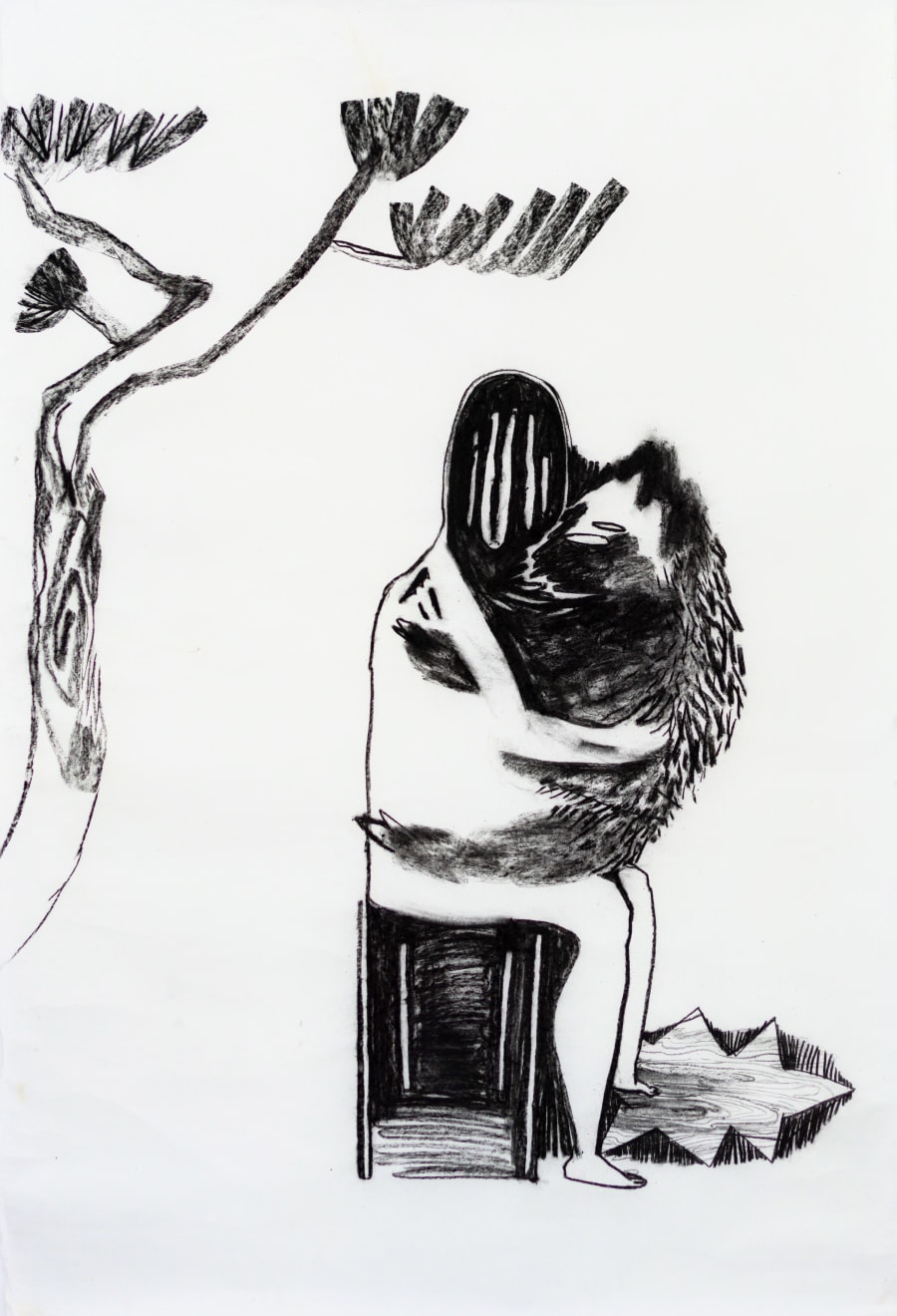 Yi Youjin, Fichten Maske, 2019