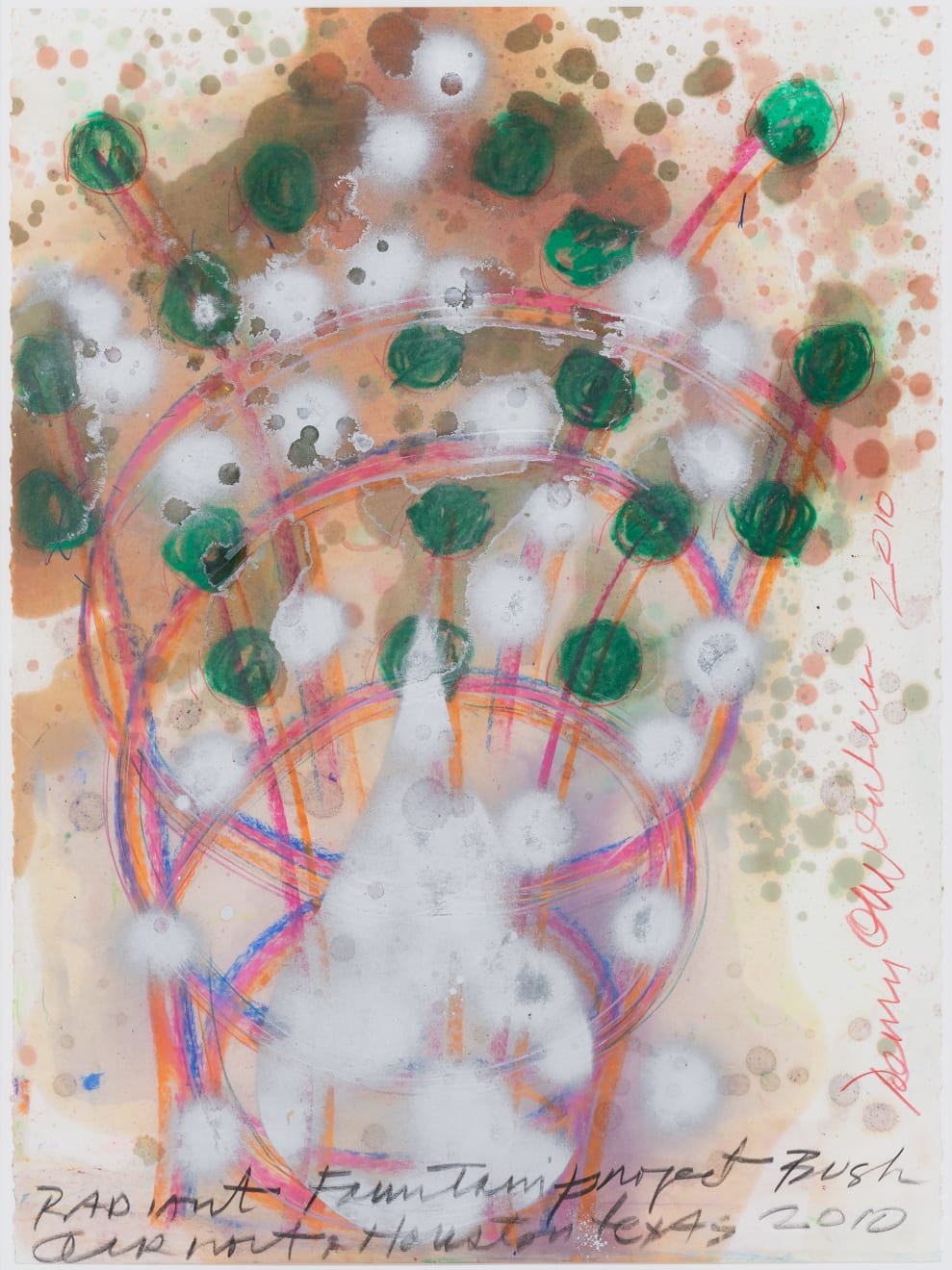 Dennis Oppenheim, Radiant Fountains, 2010