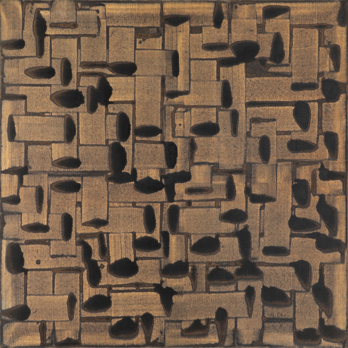 CHOI, SANG-CHUL, 회화 繪畫 Painting 52, 1989