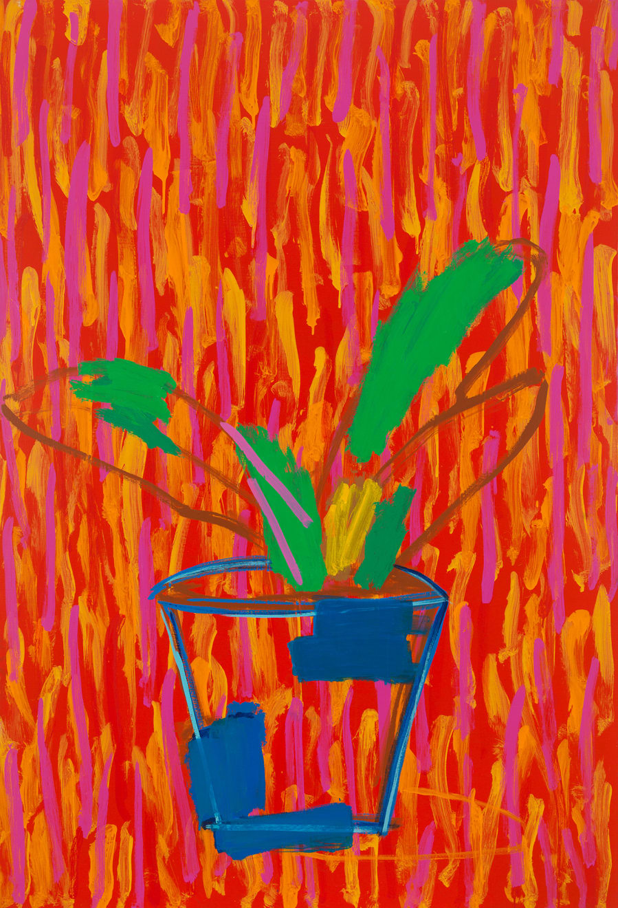 Lee Myung Mi, Drawing a Flowerpot, 1997