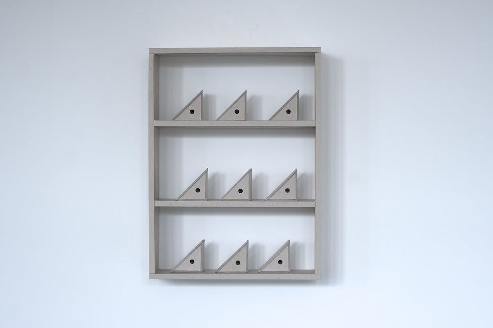 Dean Hughes, Triangular boxes (ii), 2011