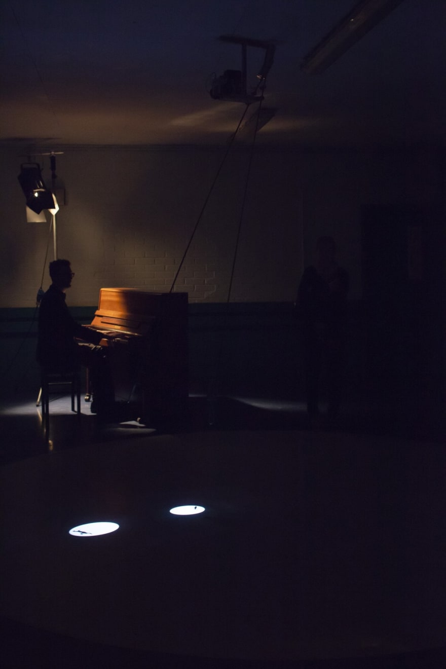 Tanya Axford, The Path Made by a Boat in Sound (3 down), 2012