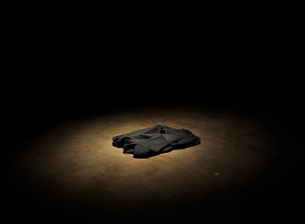 Richard Rigg, Cloth Arranged to Look Like a Jacket (Self Portrait), 2010