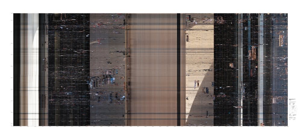 Wolfgang Weileder, Sydney Opera House, Bennelong Point Sydney. Slice 1202 (Hundreds of dancers on the steps of the Opera House flash mob to a soundtrack of Dannii & Kylie Minogue's greatest hits), 2010