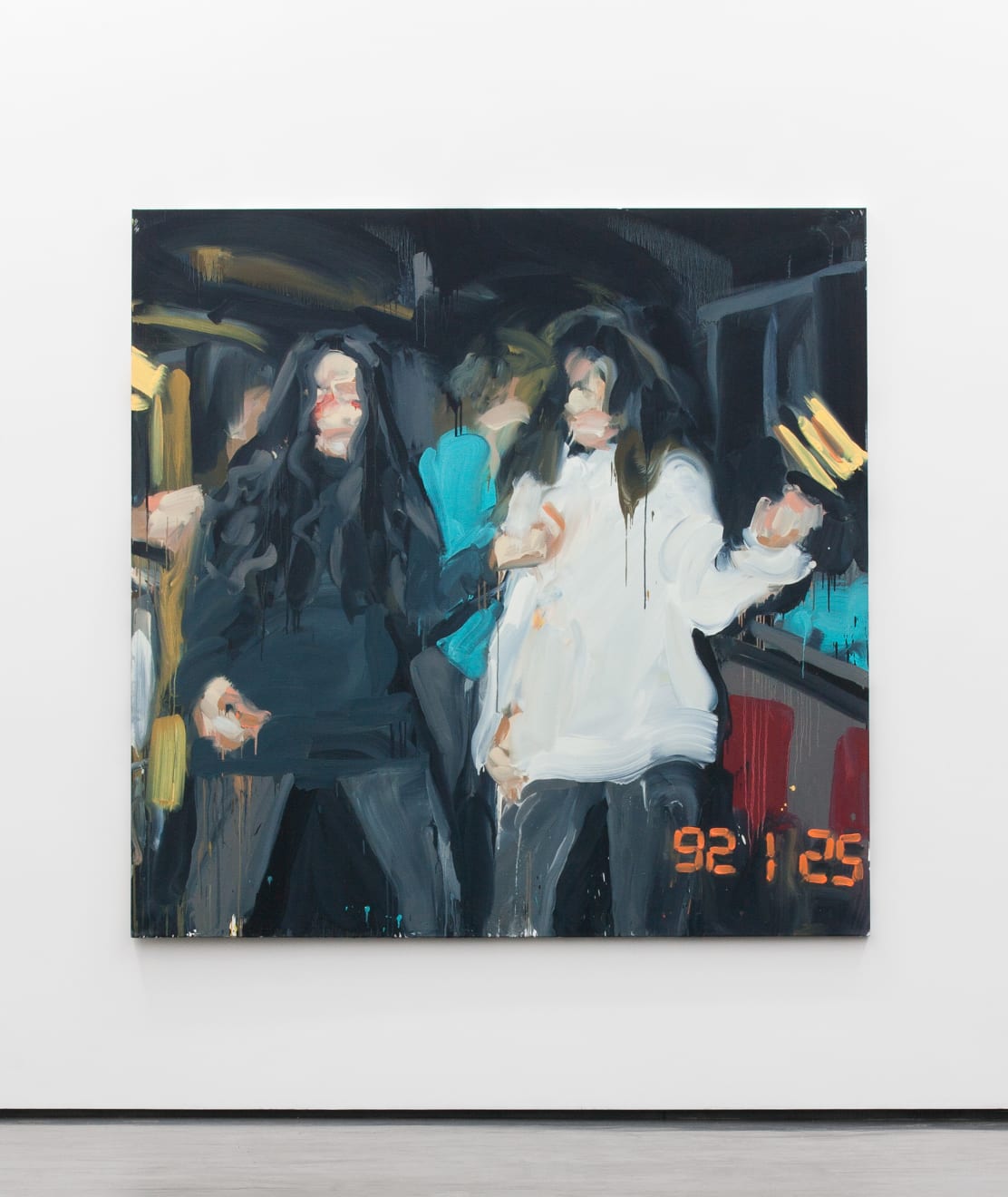 Laura Lancaster, Me and Stella Playing Air Guitar, 2014