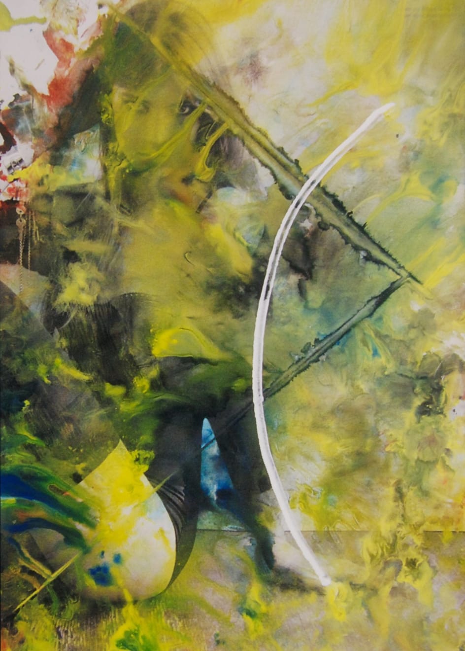 Hugo Canoilas, Girl (with Curve), 2013