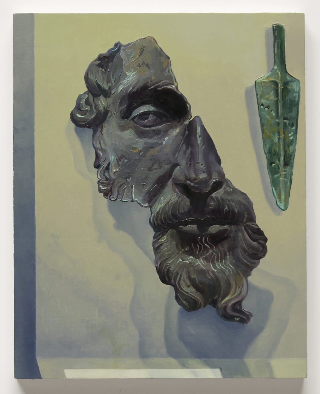 Olivia Jia, Untitled (shard and arrow), 2017