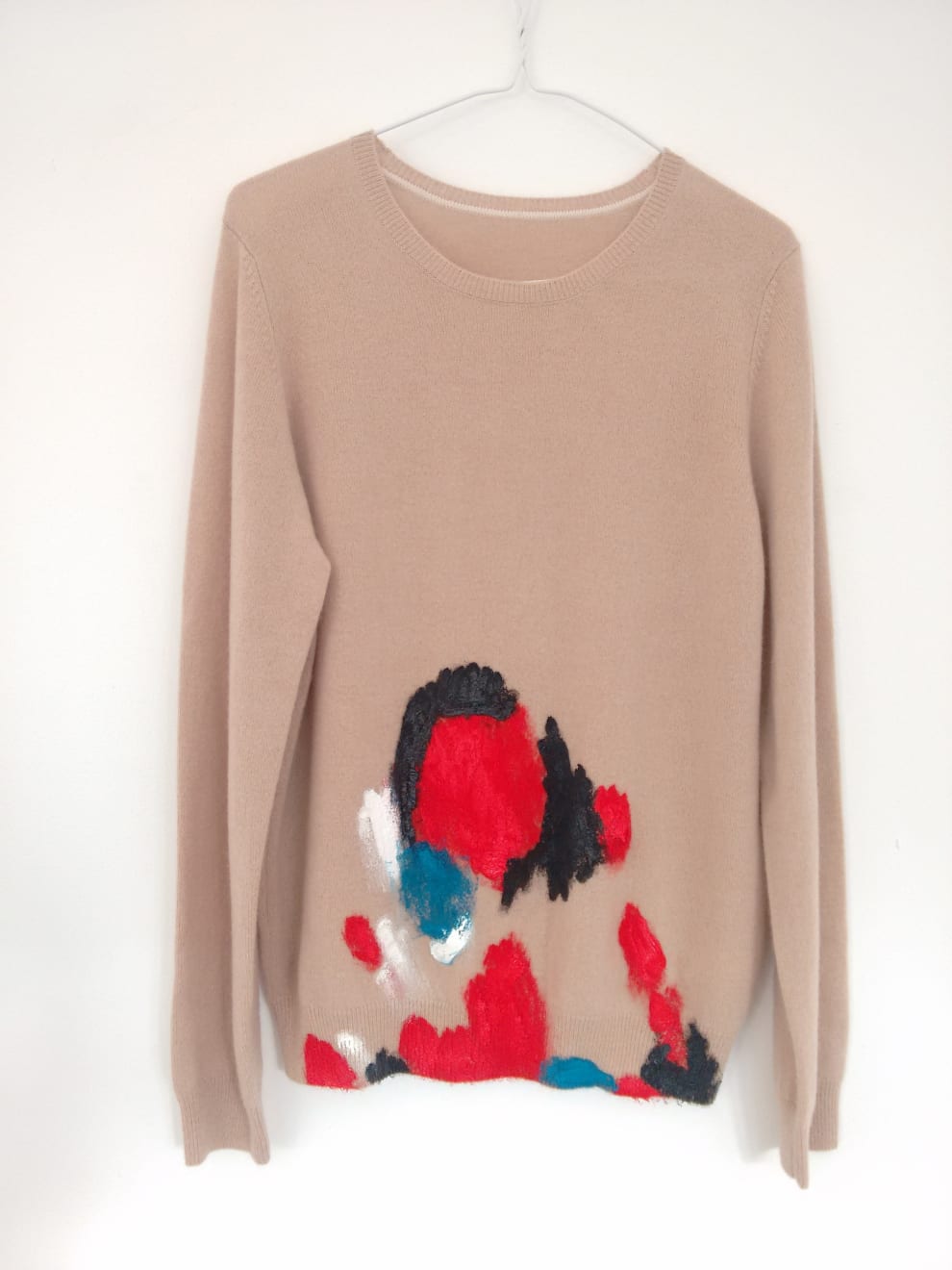 Susie Green, Painting Jumper (beige), 2016