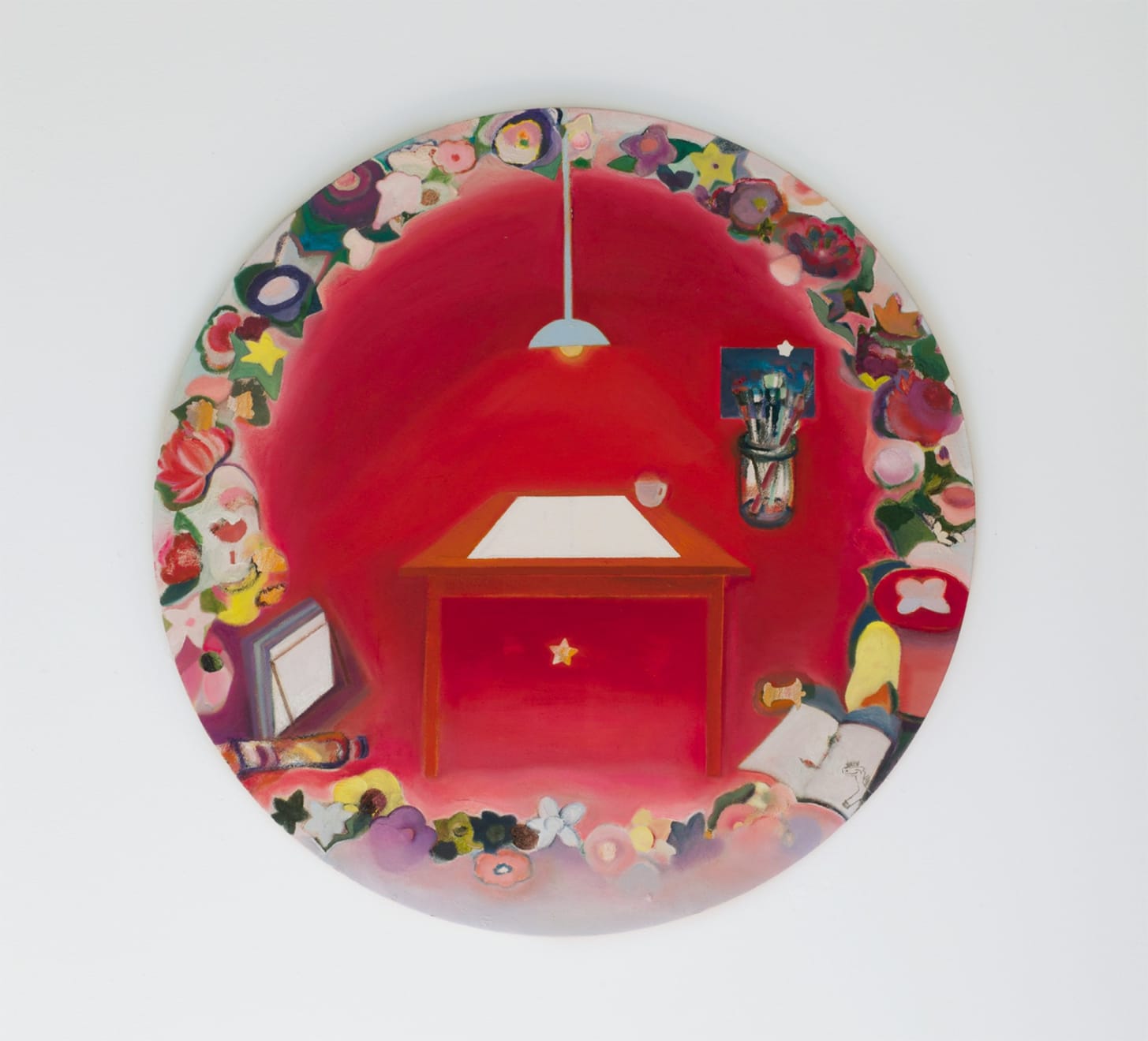 In Kyoung Chun, Interior with blank paper, 2022