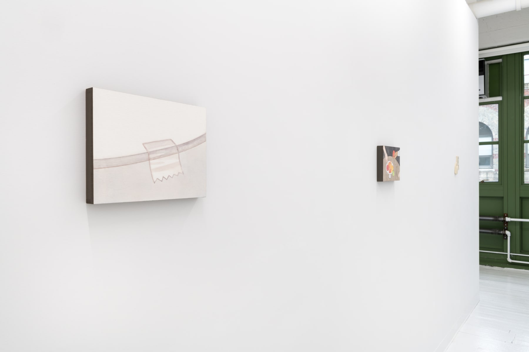 Li Xia (绿李 Lilou Oh Yeah), Scotch tape, 2022