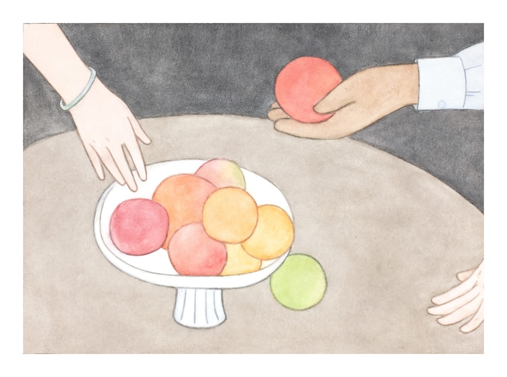 Li Xia (绿李 Lilou Oh Yeah), July (Juillet), 2020