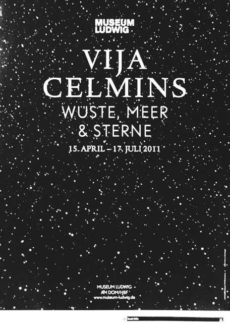 Vija Celmins, Wuste, Meer & Sterne (Desert, Sea & Stars), 2011