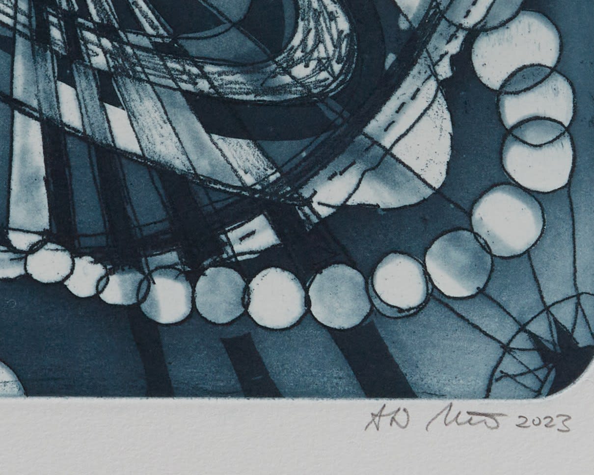 Ati Maier, Cosmic Triptych 3, 2023