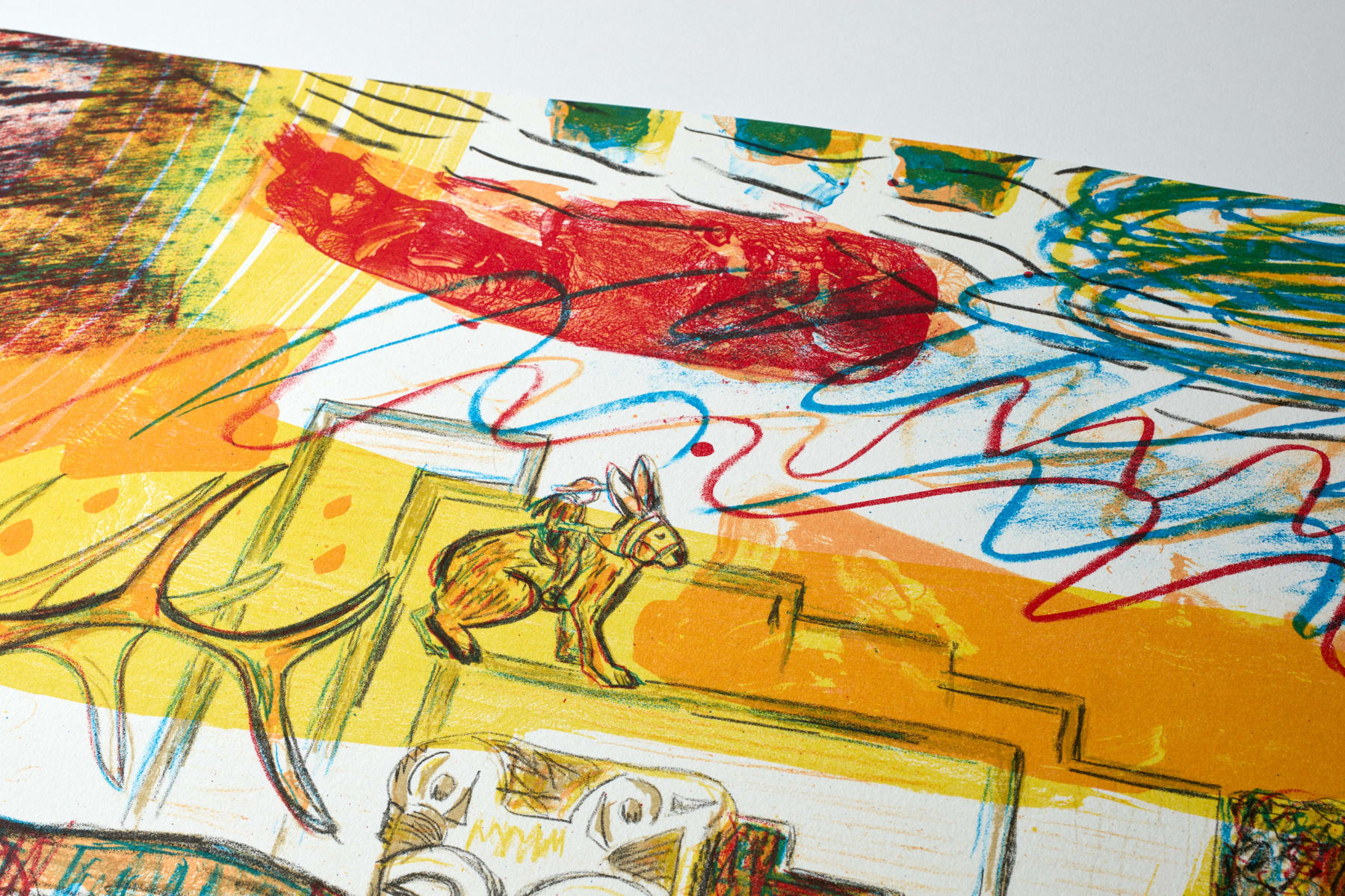 Jaune Quick-to-See Smith, Trade Canoe: A Western Fantasy, 2015