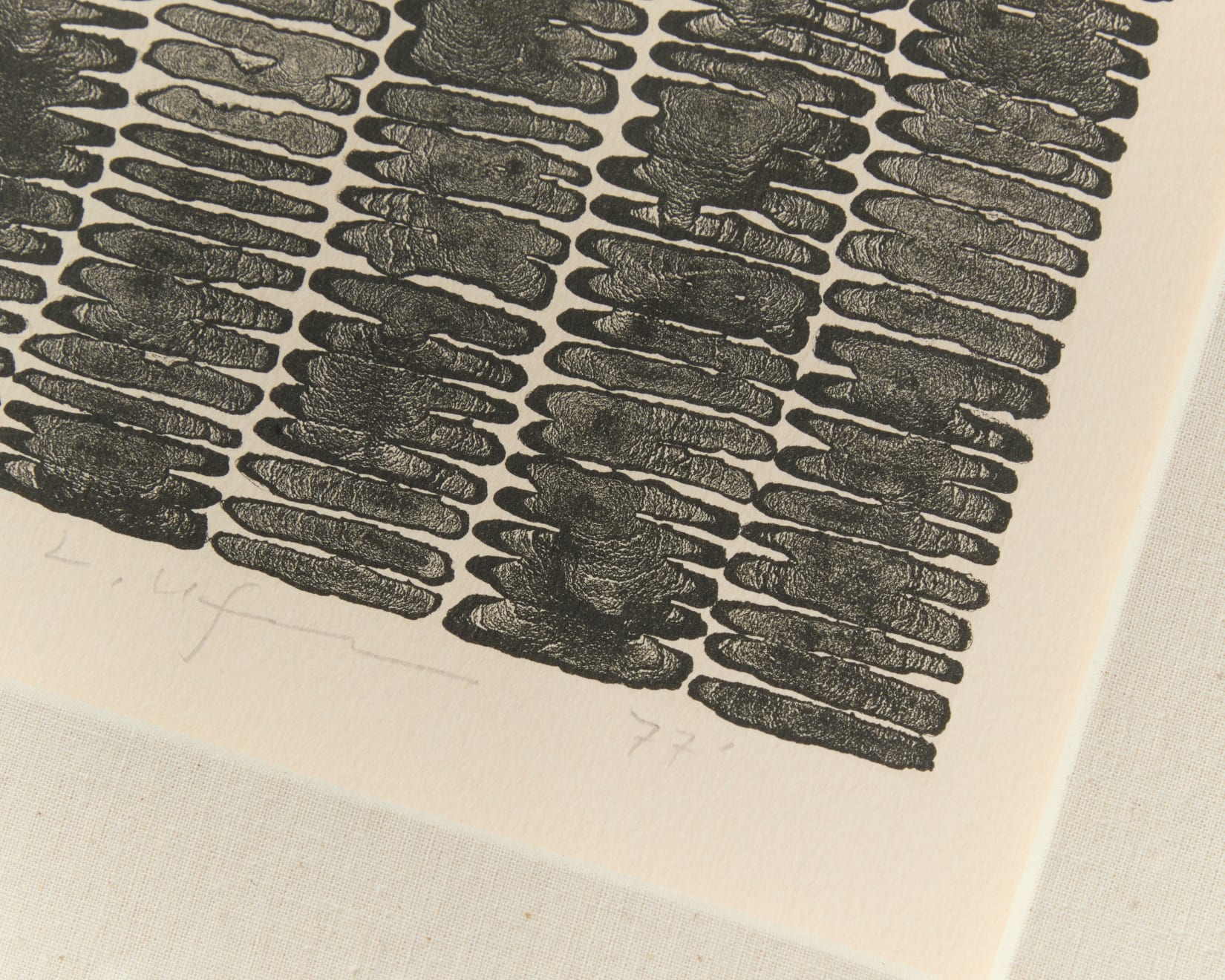 Lee Ufan, From Line 3, 1977