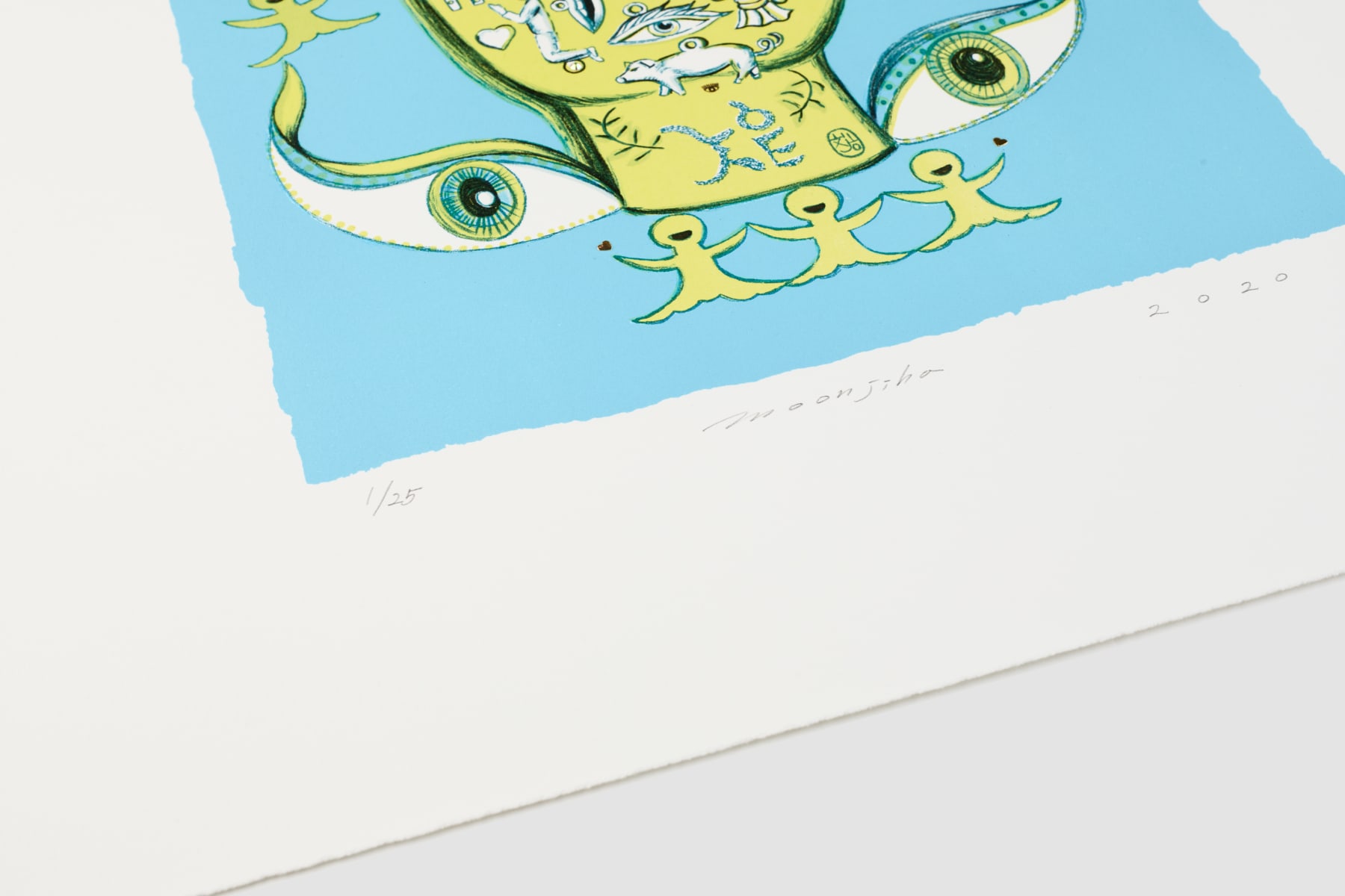 Jiha Moon, Magic Hand (Blue), 2020