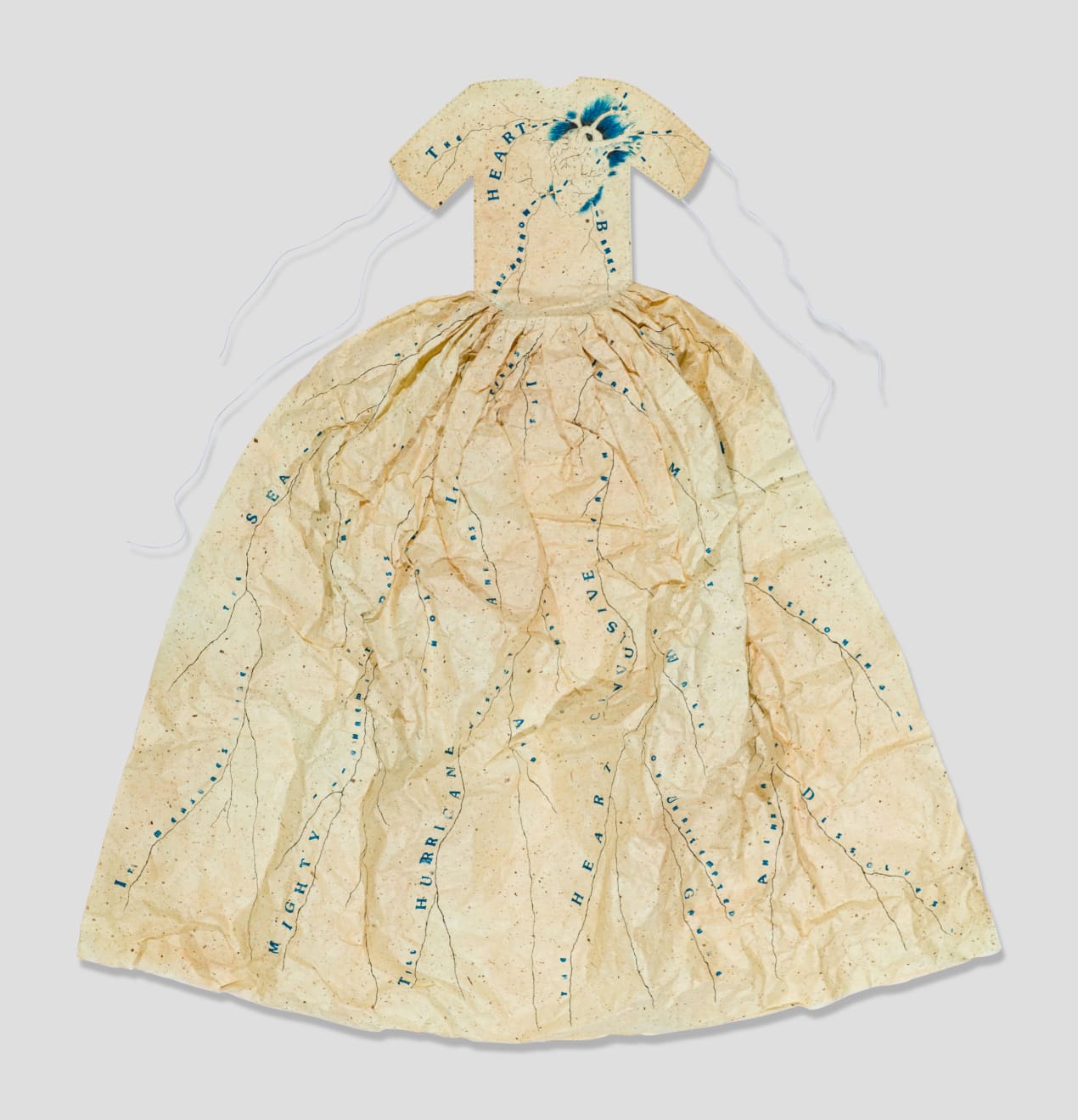 Lesley Dill, Poem Dress of Circulation, 1994