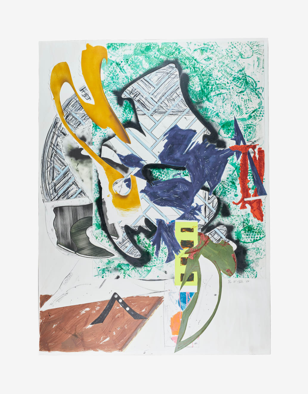 Frank Stella, Ahab's Leg, 1989