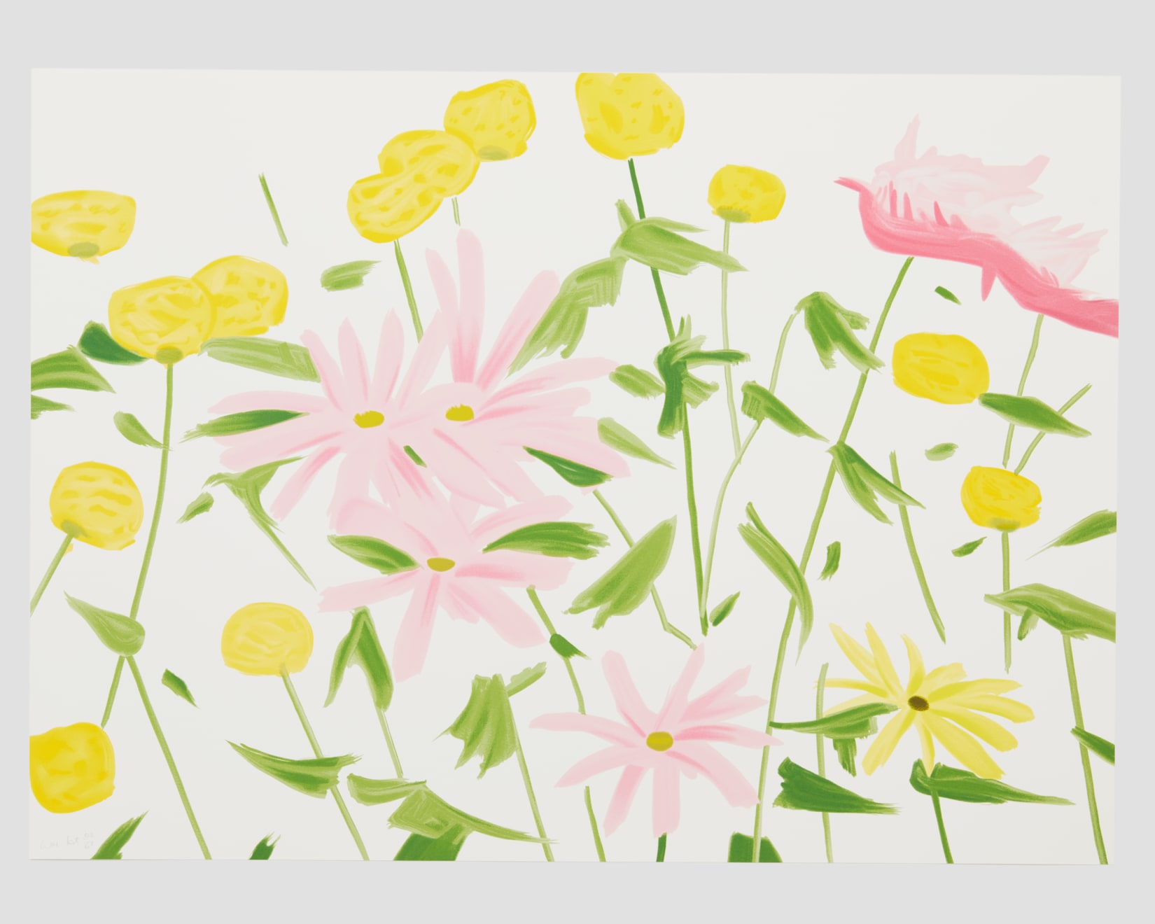 Alex Katz, Spring Flowers, 2017