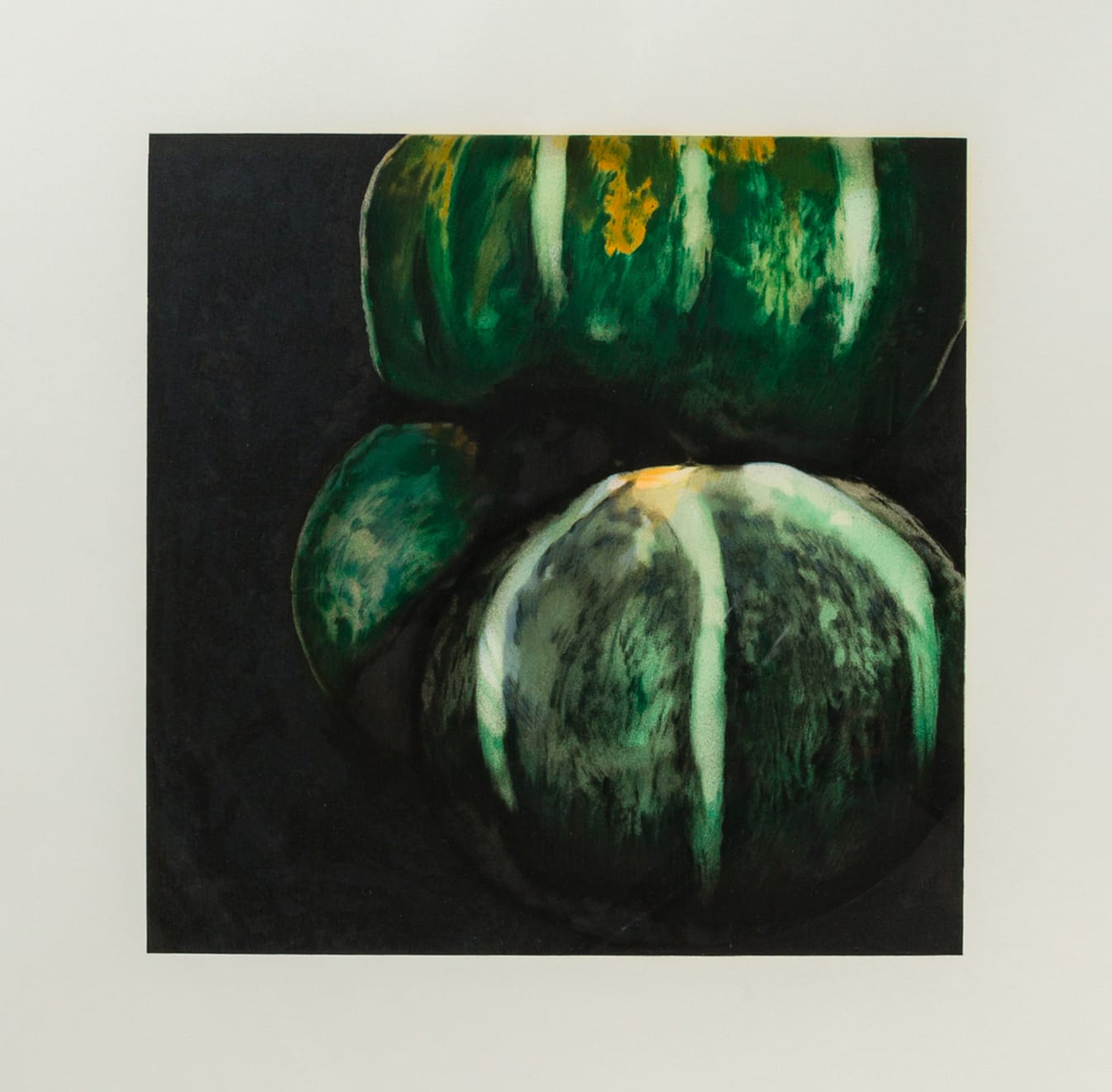 Donald Sultan, Squash from Fruits and Flowers, 1991