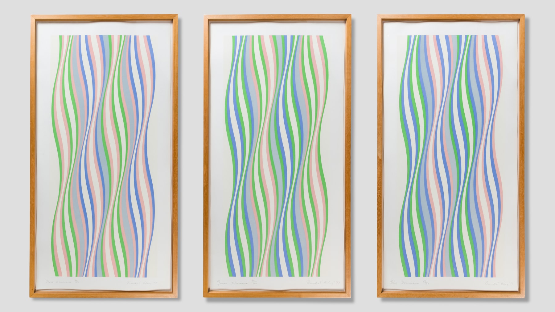 Bridget Riley, Dominance Portfolio, 1977