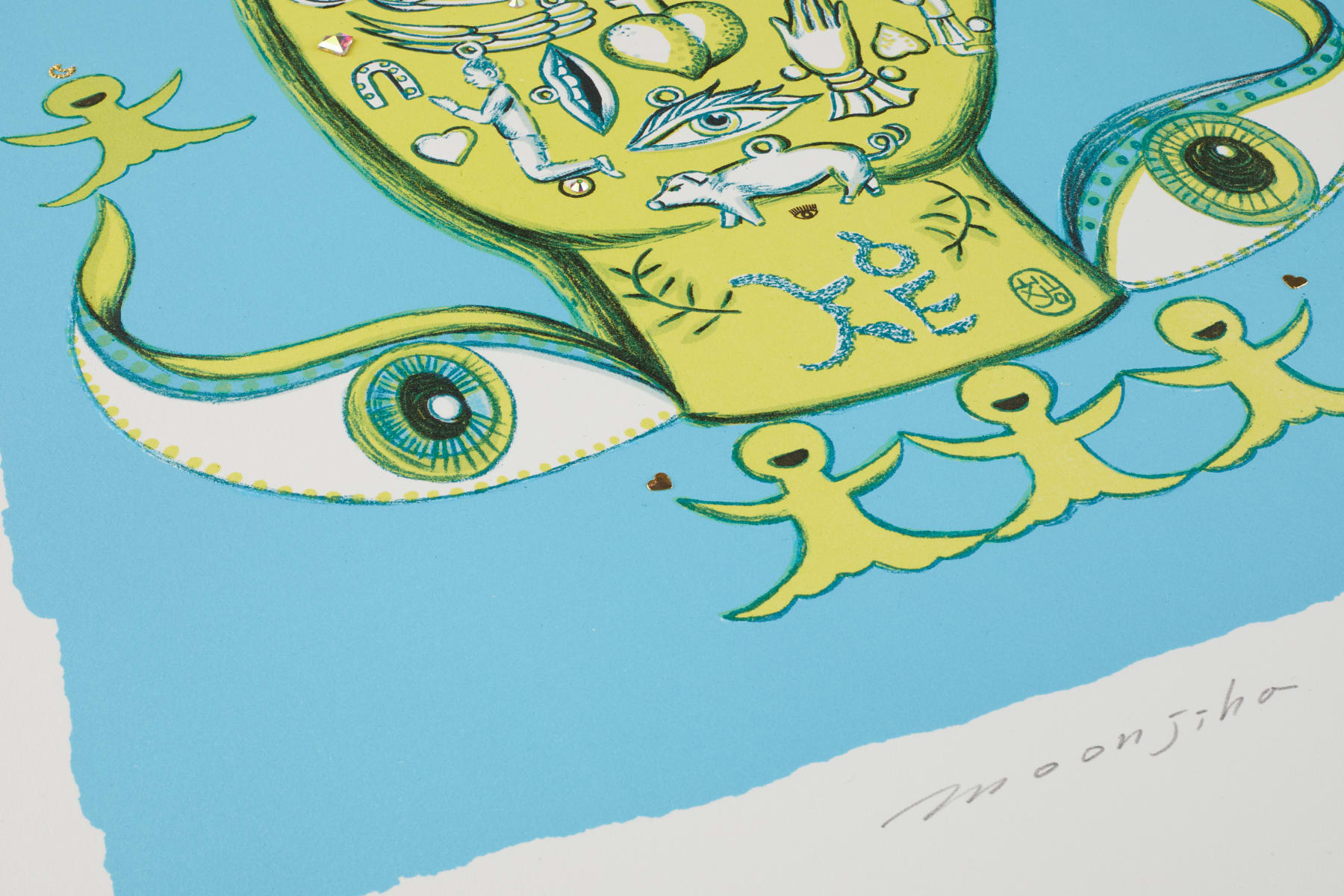 Jiha Moon, Magic Hand (Blue), 2020