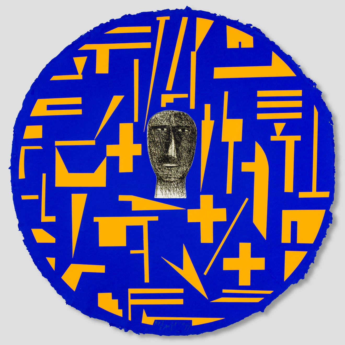 Mimmo Paladino, Shield 1, 1999