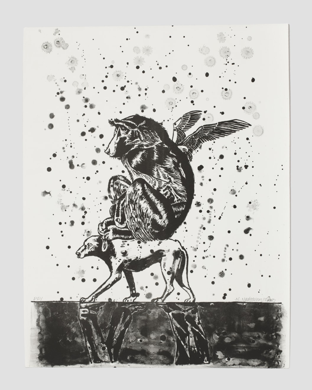 Nicky Nodjoumi, Revealing the Transformation, 2018