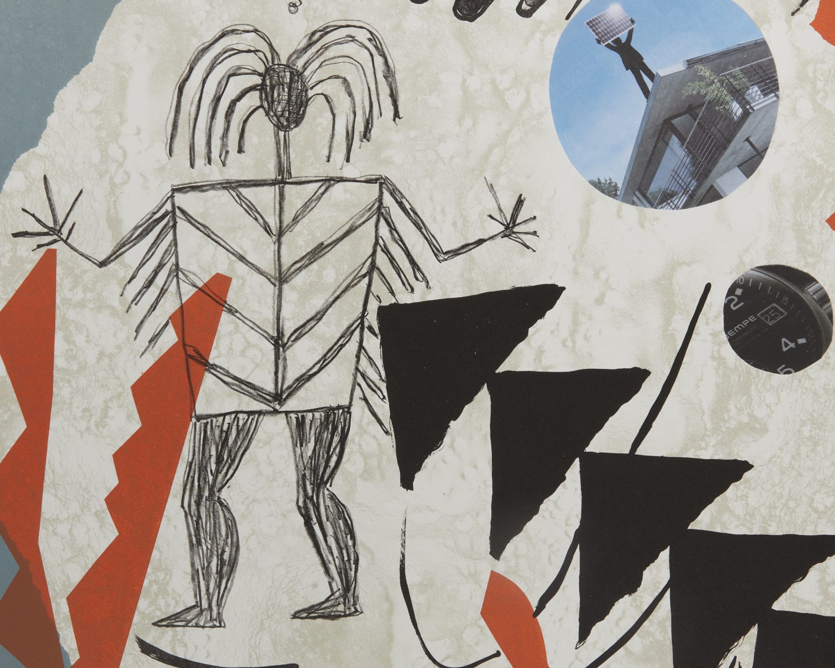 Jaune Quick-To-See Smith, Sky People, 2011