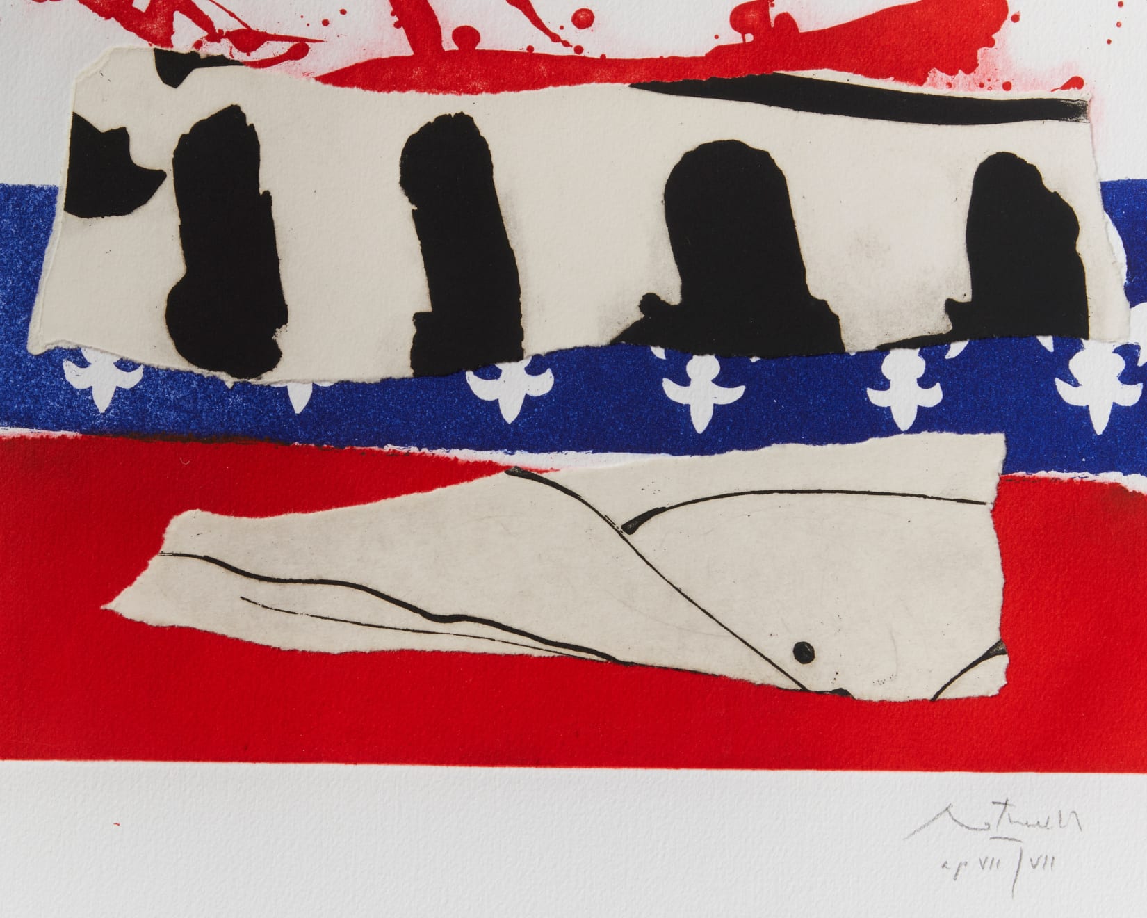 Robert Motherwell, French Revolution Bicentennial Suite, 1988