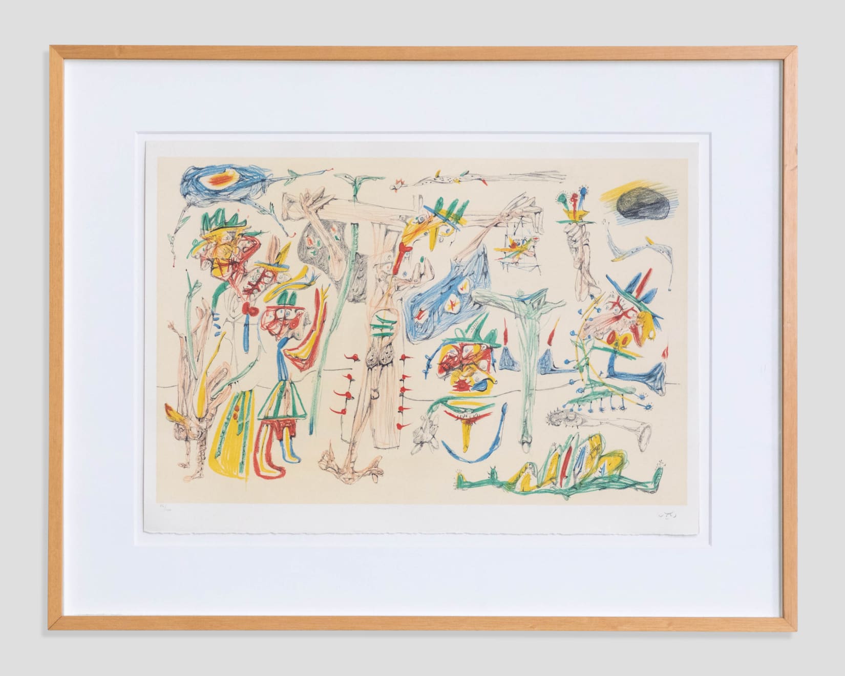 Roberto Matta, Crucifixión, 1979
