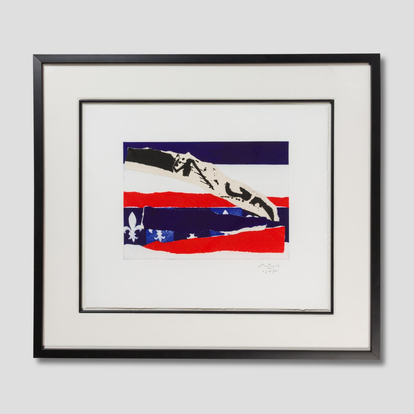 Robert Motherwell, French Revolution Bicentennial Suite, 1988