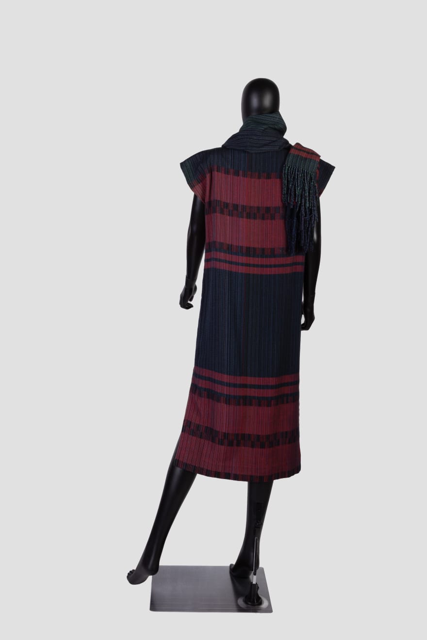 Margaret Roach Wheeler, Old-Style Navajo Dress with Shawl