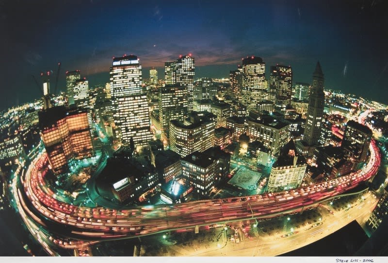 Steve Liss, Untitled (City Ringed with Light), 2006