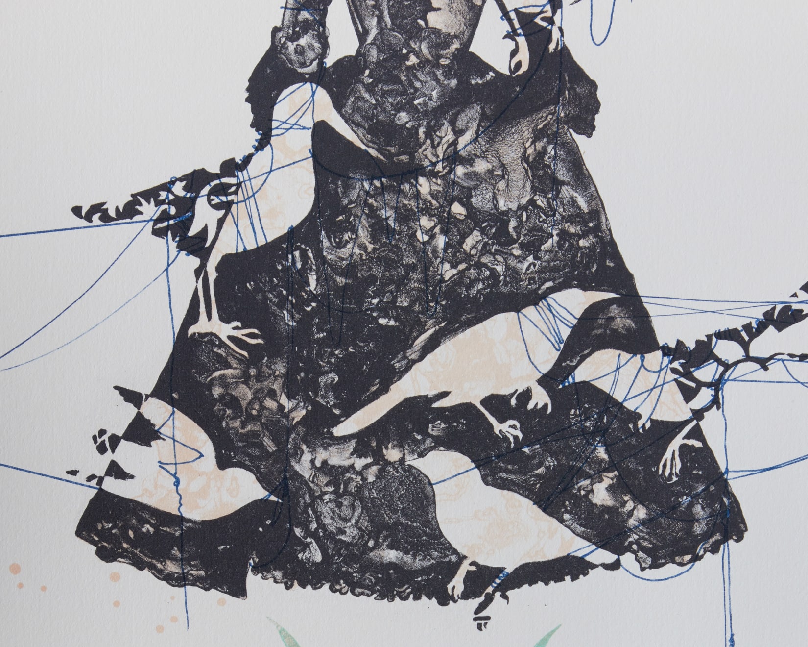 Nusra Qureshi, The Black Widow Watches On, 2016