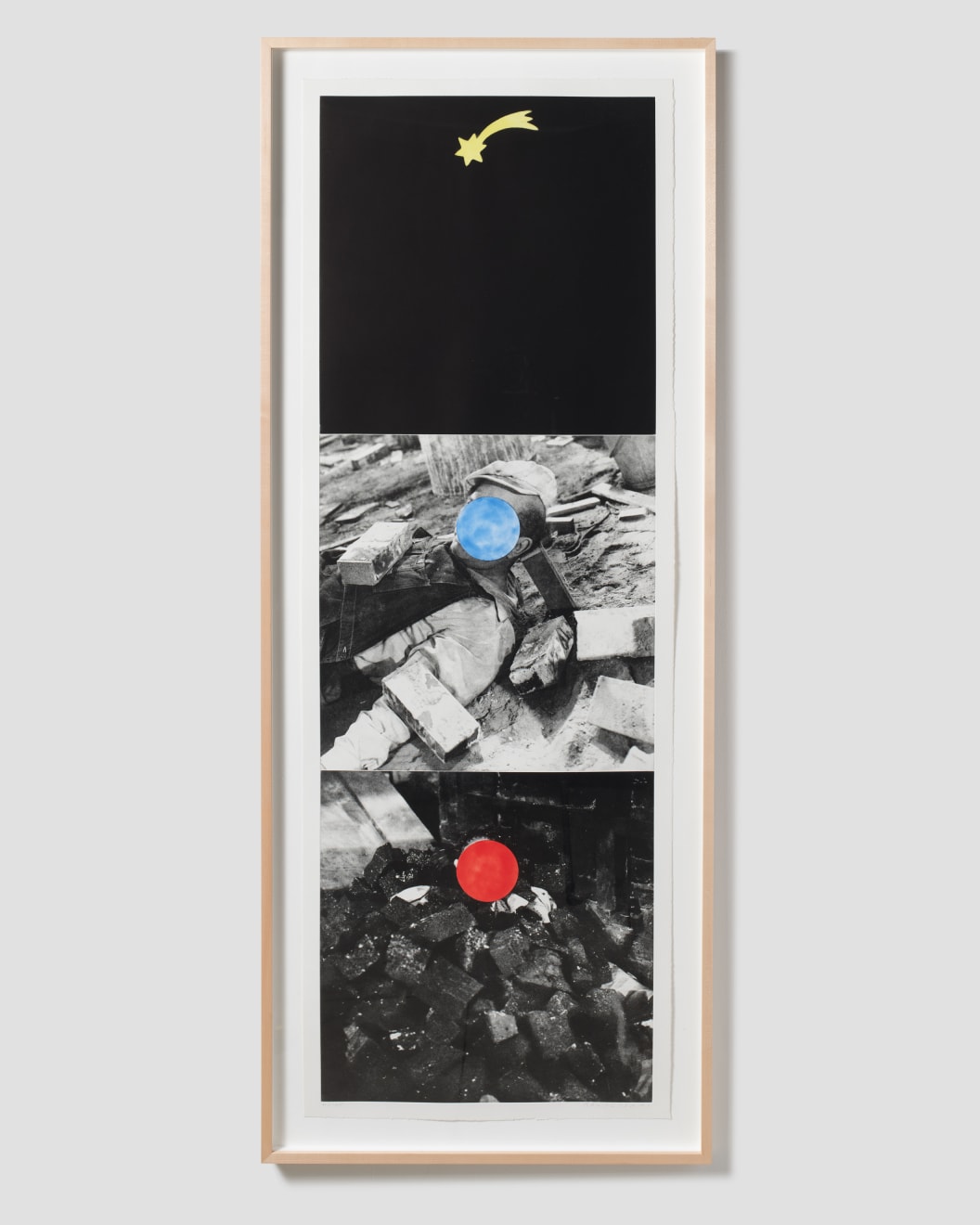 John Baldessari, Falling Star, 1989-90