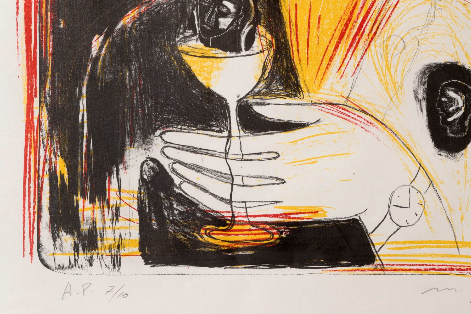 Mimmo Paladino, Come in uno Specchio, 1989