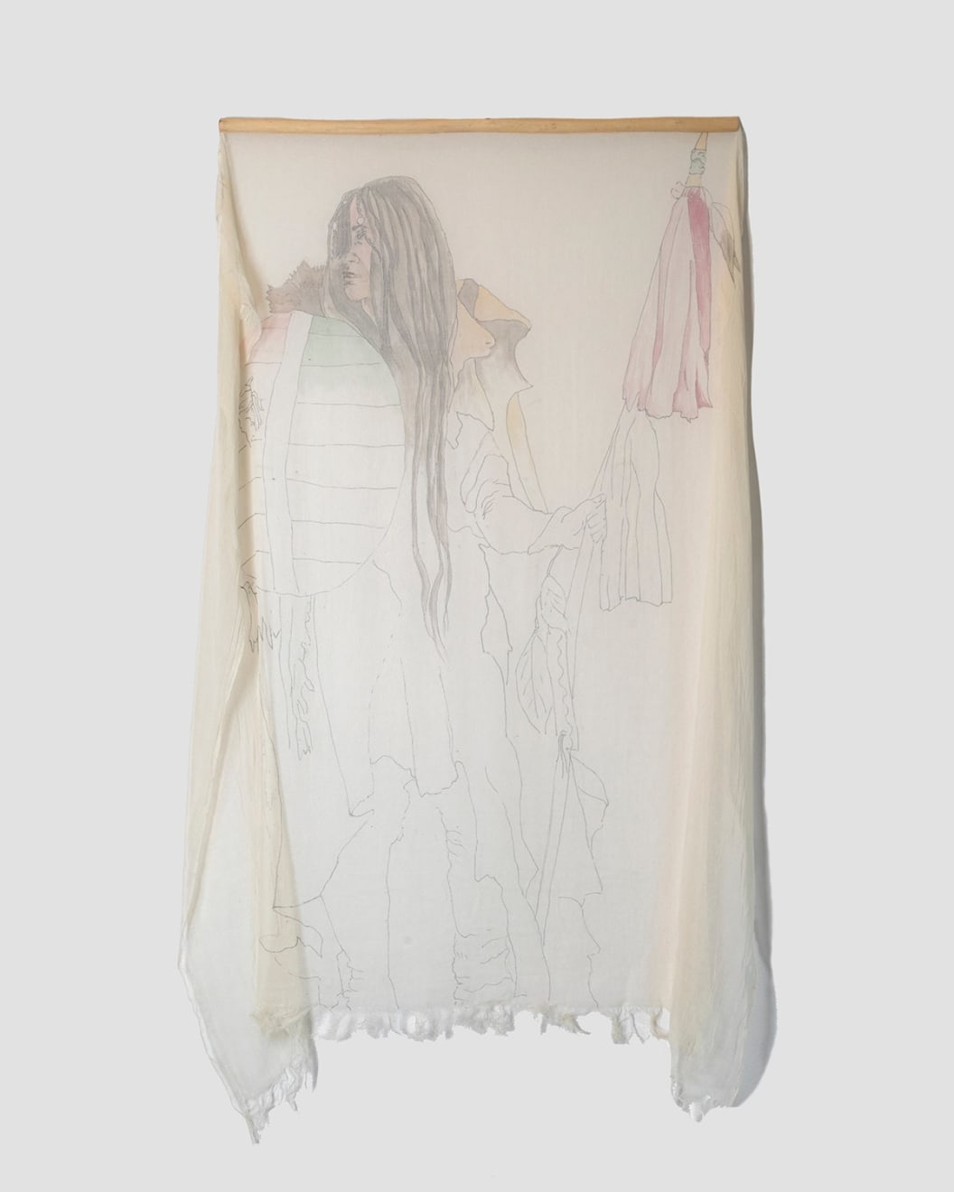 Margaret Roach Wheeler, Ancestral Images- Tribute to the Mandans, 1999